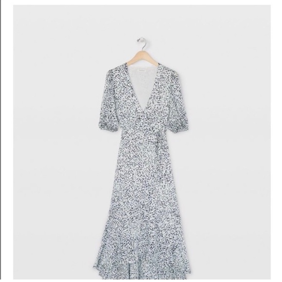 club monaco easy midi wrap dress Easy Midi Wrap Dress by Club Monaco